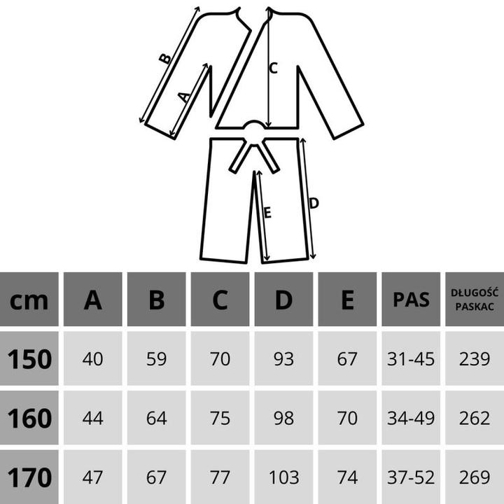 Actual product image Enero Kimono do karate 170cm (170)