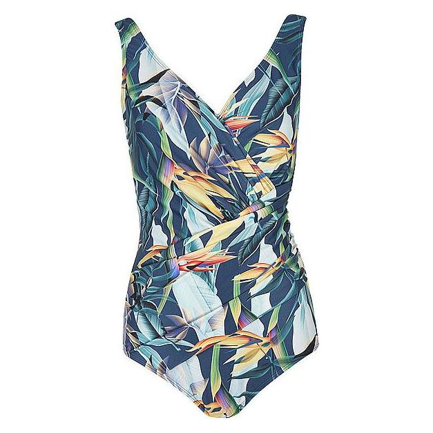 Bomain, Damen, Badeanzüge, 21603, Blau, (44)