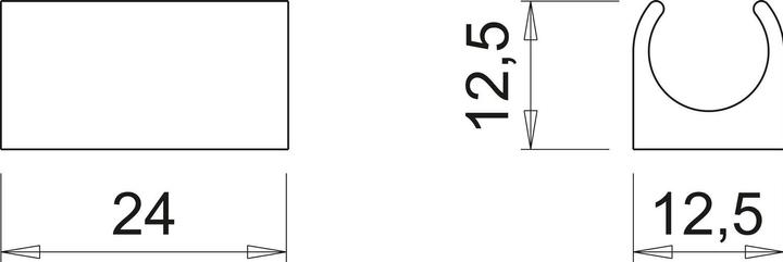 Produktbild Domus IR-Sensorschalter, Türsensor POLY IR schwarz