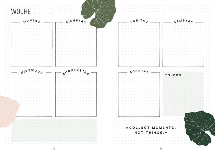 Produktbild Mein Bullet Journal (A4, 1 Tag / 1 Seite)