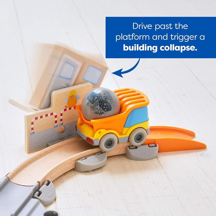 Produktbild Haba Kullerbü Spielbahn Grosse Baustelle **