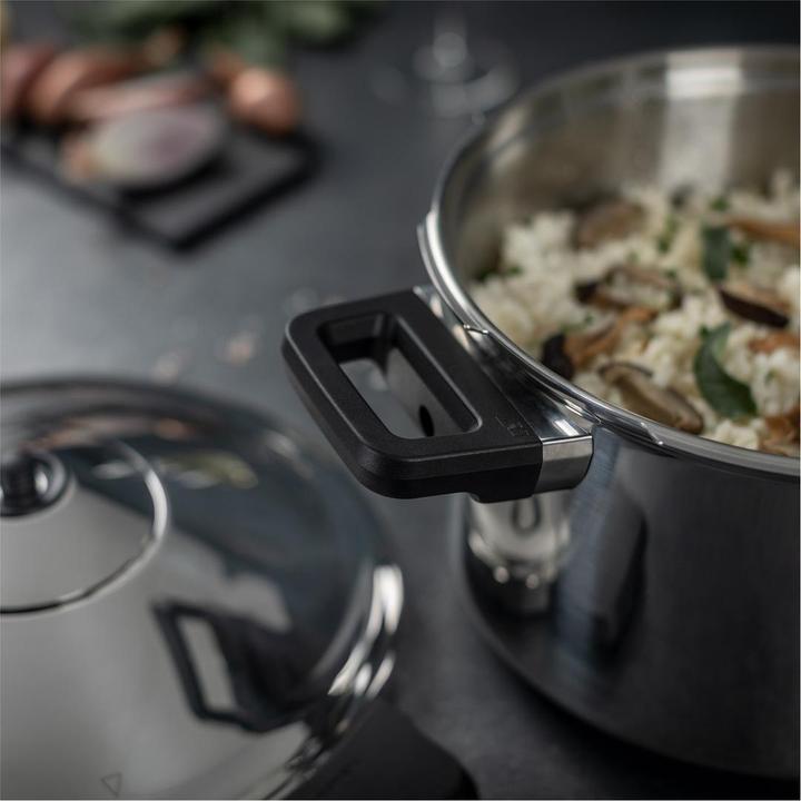 Immagine prodotto Kuhn Rikon Modello con maniglia laterale (22 cm, Cucina a vapore, Acciaio inossidabile)