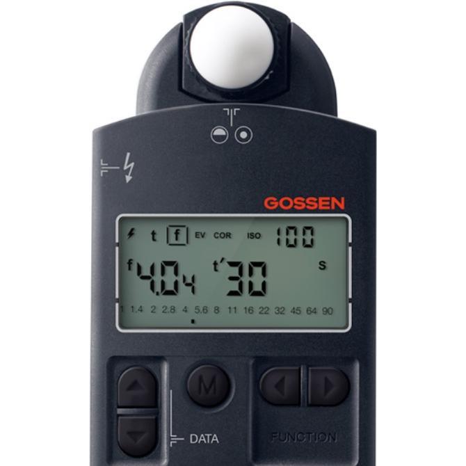 Gossen Digipro F 2 Belichtungsmesser (Belichtungsmesser), Blitzgerät Zubehör, Schwarz