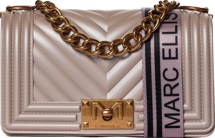 Actual product image Marc Ellis Damen Schultertasche - Modell Elowen Ultra - 100% Gummi - 19.0 X 11.0 X 6.5 Cm