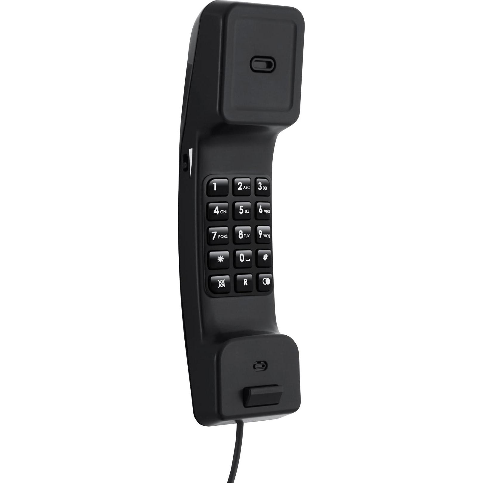 Doro 901c - Analoges Telefon - Kabelgebundenes Mobilteil - Schwarz, Telefon, Schwarz