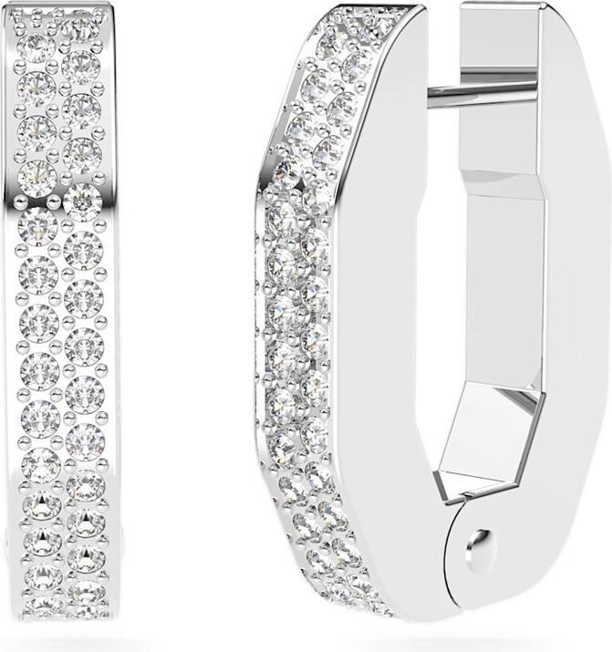 Produktbild Swarovski Dextera Octagonal Hoop Ohrringe (Swarovski Metall)