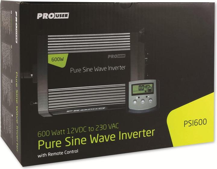 Actual product image ProUser Inverter Sinus PSI600 600 W 12 V/DC