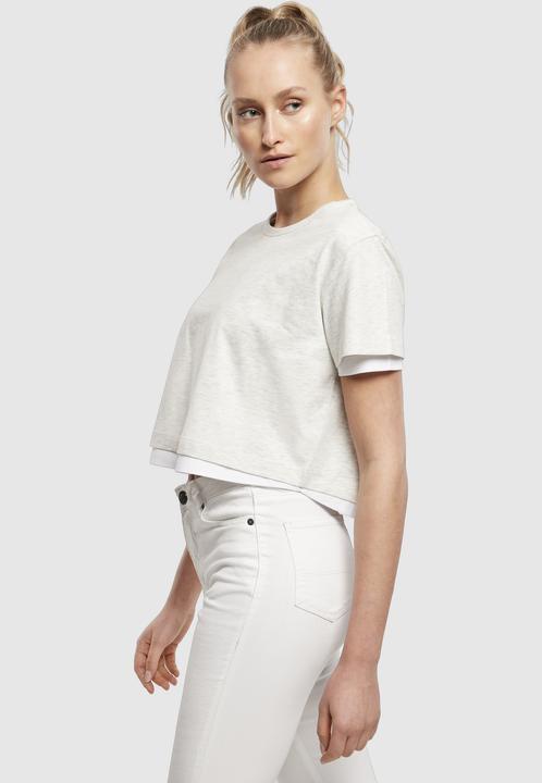 Produktbild Urban Classics Ladies Full Double Layered Tee (M)