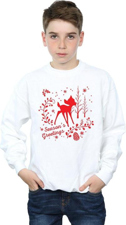 Produktbild Disney Bambi Christmas Greetings Sweatshirt Jungen (152, 158)