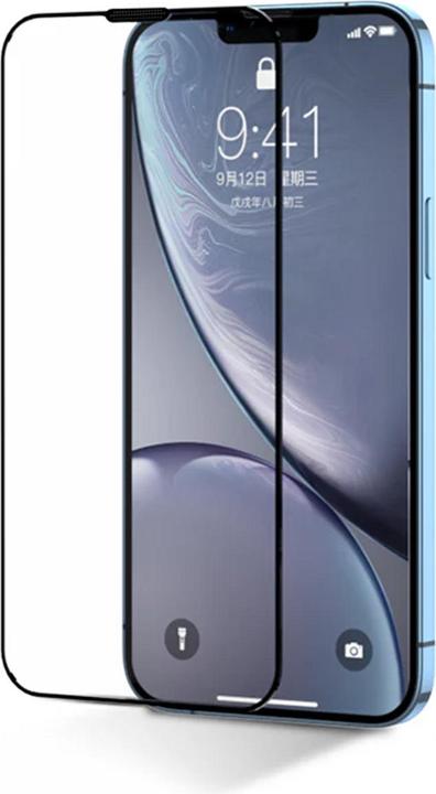 Joyroom Tempered Glass HQ-Z34 iPhone 15 Pro with Black Edge (1 Stück, Apple iPhone 15 Pro)