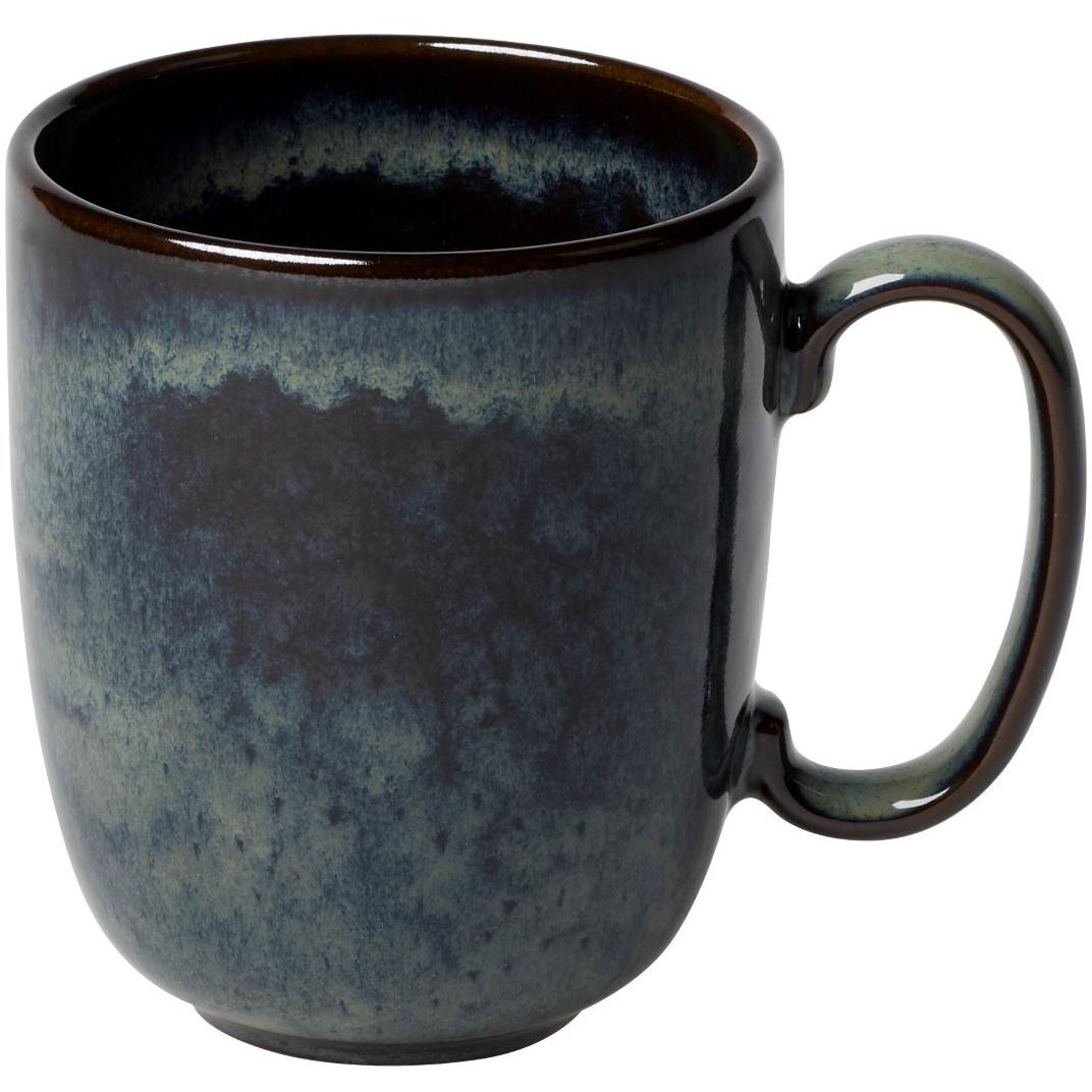 Villeroy & Boch, Tasse, Becher mit Henkel Lave gris (340 ml, 1 x)