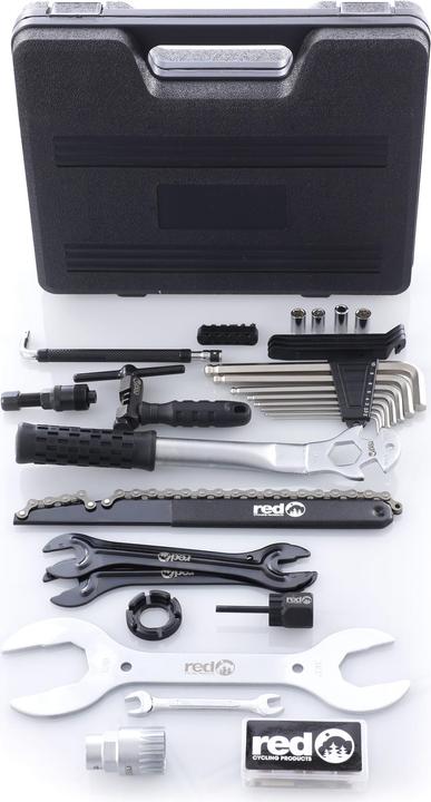 Actual product image Red Cycling Products Toolbox Comp II tool case 35 pcs.