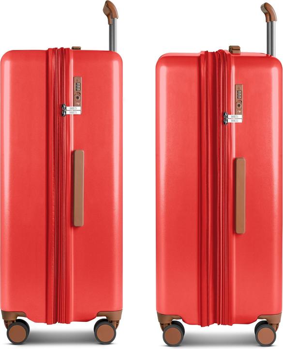 Actual product image Brics Ferrara 4-wheel trolley L 77 cm with expansion fold (114 l)