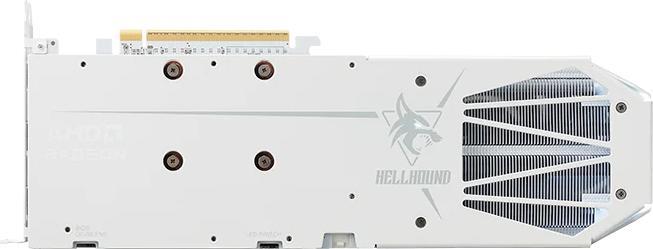 Image du produit Powercolor Radeon RX 9060 XT Hellhound Spectral White (16 Go)