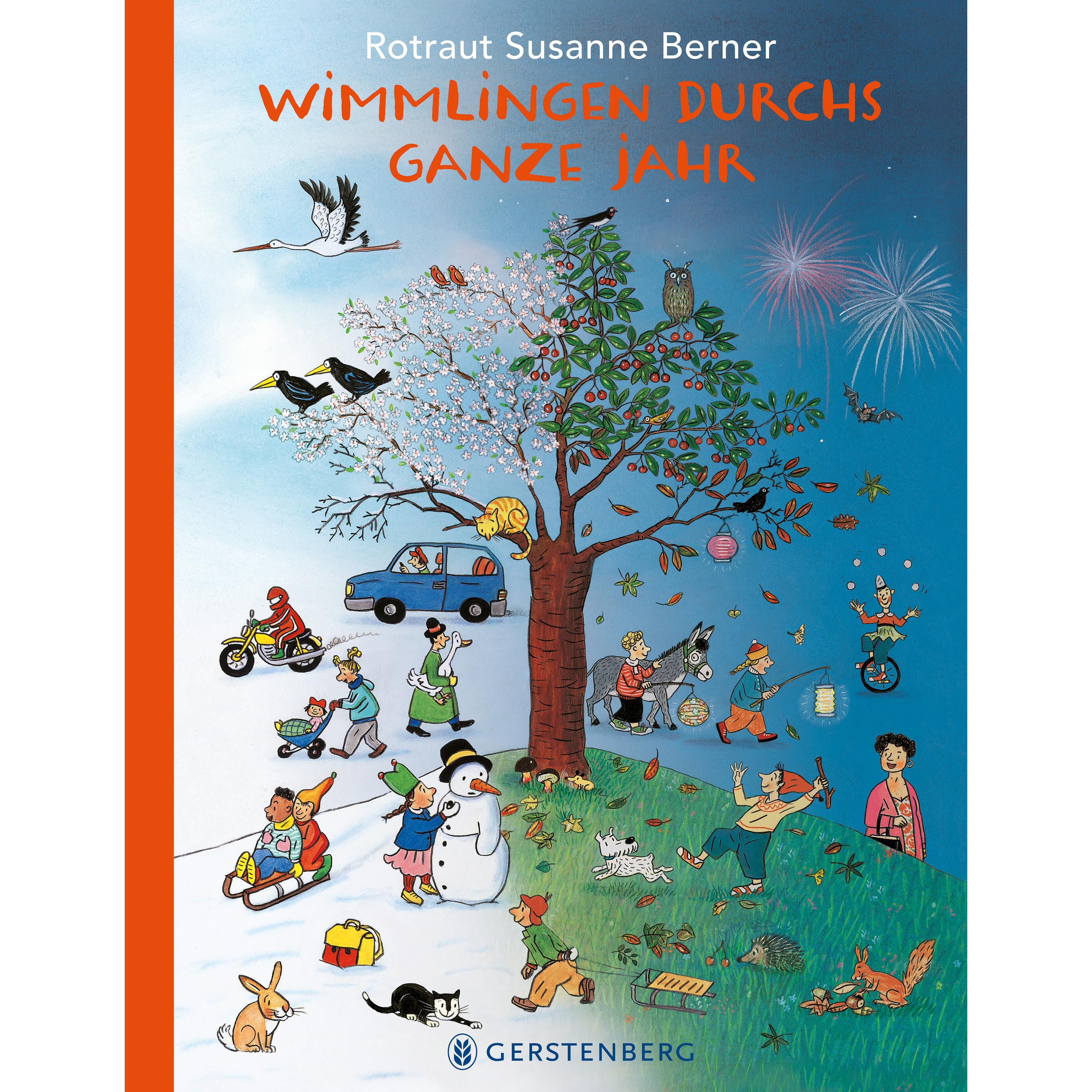 Thumbnail - Wimmlingen durchs ganze Jahr, Kinderbücher von Rotraut Susanne Berner