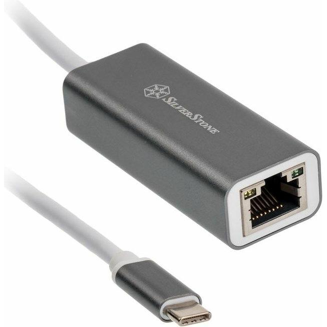 Silverstone SST-EP13C (USB 3.1, RJ45 Gigabit Ethernet (1x)), Netzwerkadapter, Braun