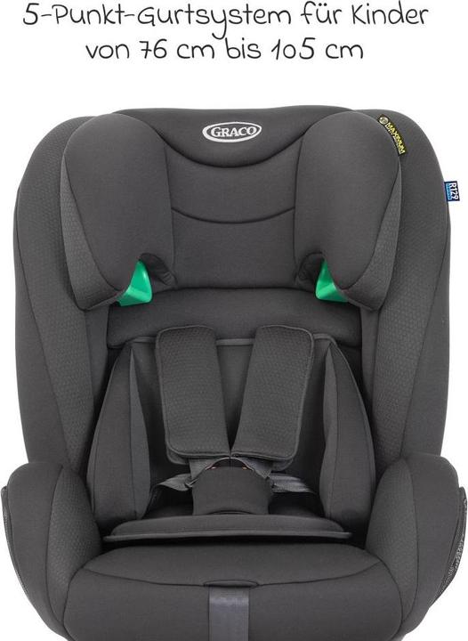 Actual product image Graco FlexiGrow R129 child seat from 15 months - (Booster seat, ECE R129/i-Size Standard)
