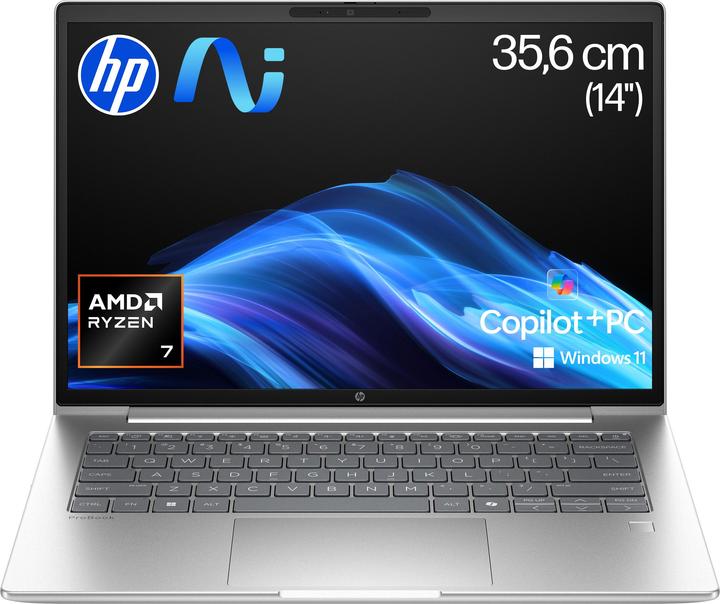 HP ProBook 4 G1a (14", 512 GB, 16 GB, CH, AMD Ryzen 7 250)