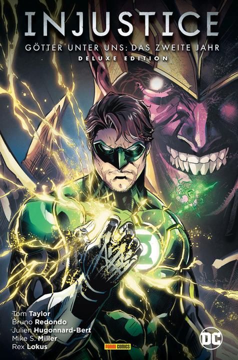 Produktbild Panini Injustice - Götter unter uns: Das zweite Jahr (Deluxe Edition) (Deutsch, Tom Derenick, Marc-Oliver Frisch, Mike Miller, Tom Taylor, Carolin Hidalgo, Marguerite Bennett, Bruno Redondo, Julien Hugonnard-Bert, Jörg Fassbender, Xermanico, 2022)