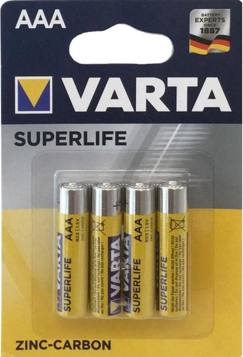 Produktbild Varta Superlife (4 Stk., AAA)