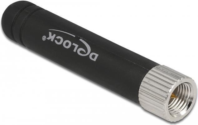Produktbild Delock ISM 433 MHz Antenne SMA Stecker -0,5 dBi omnidirektional flexibel schwarz