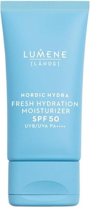 Image du produit Lumene Nordic Hydra Lightweight Moisturizer with SPF50 and PA++++ Vegan 50ml (Lotion solaire, SPF 50, 50 ml, 83 g)