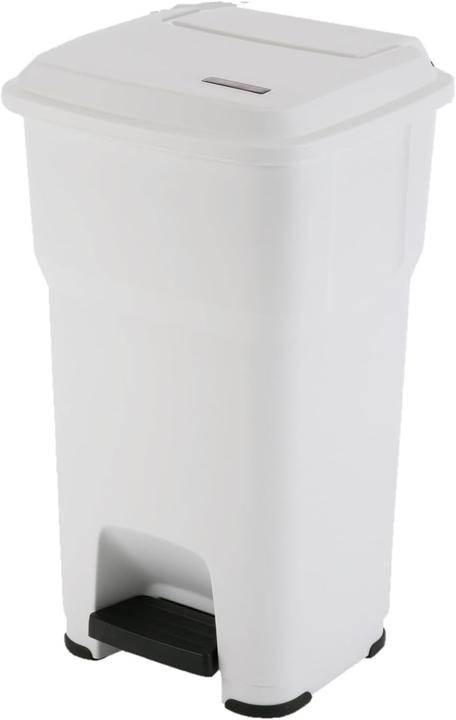 Actual product image Vileda Pedal bin Hera - 60 L pedal bin, white with HACCP recommendations for touch-free use (60 l)