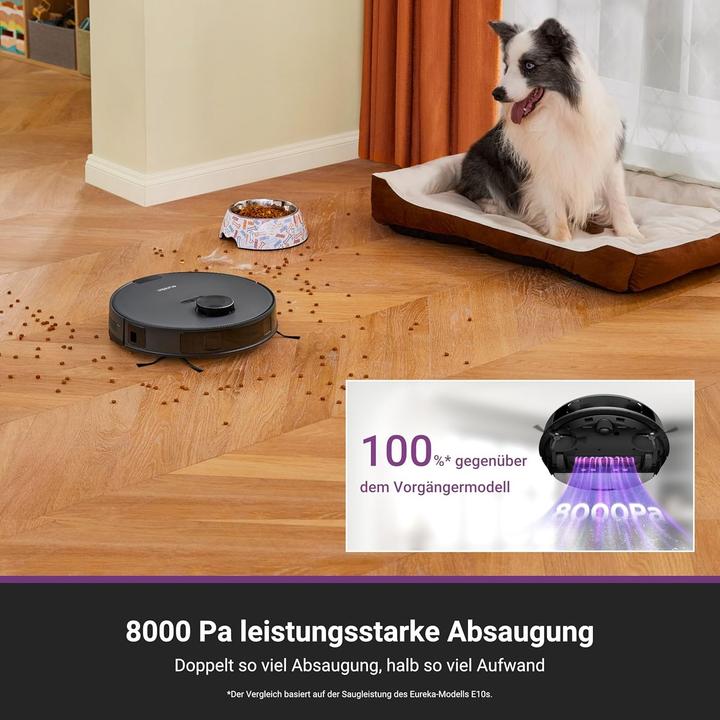 Produktbild Eureka E20 Plus (8000 Pa, Wischtuch)