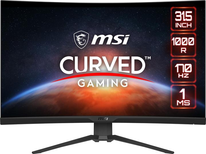 Actual product image MSI G322CQP computer monitor (31.5") pixels Wide Quad HD LCD Black (2560 x 1440 pixels, 31.50")