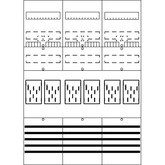 Striebel & John, Verteilerschrank Zubehör, STRIEBELJOHN BF37C6