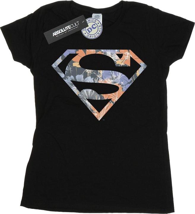 Produktbild Superman Floral Logo 2 TShirt (S)