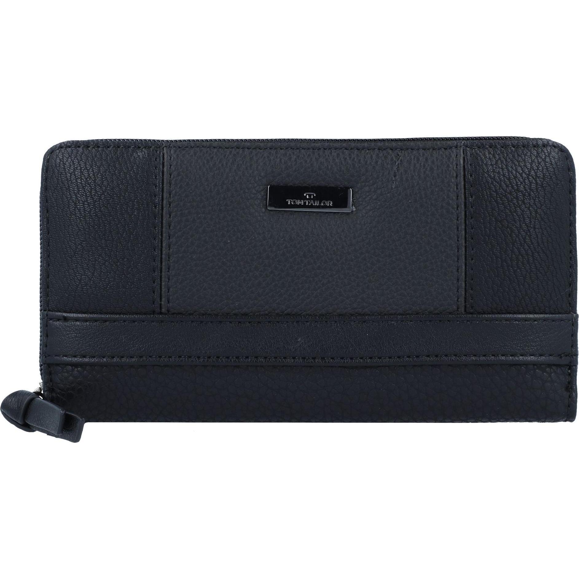 Thumbnail - Tom Tailor, Damen, Portemonnaie, Juna Geldbörse 19 cm, Schwarz