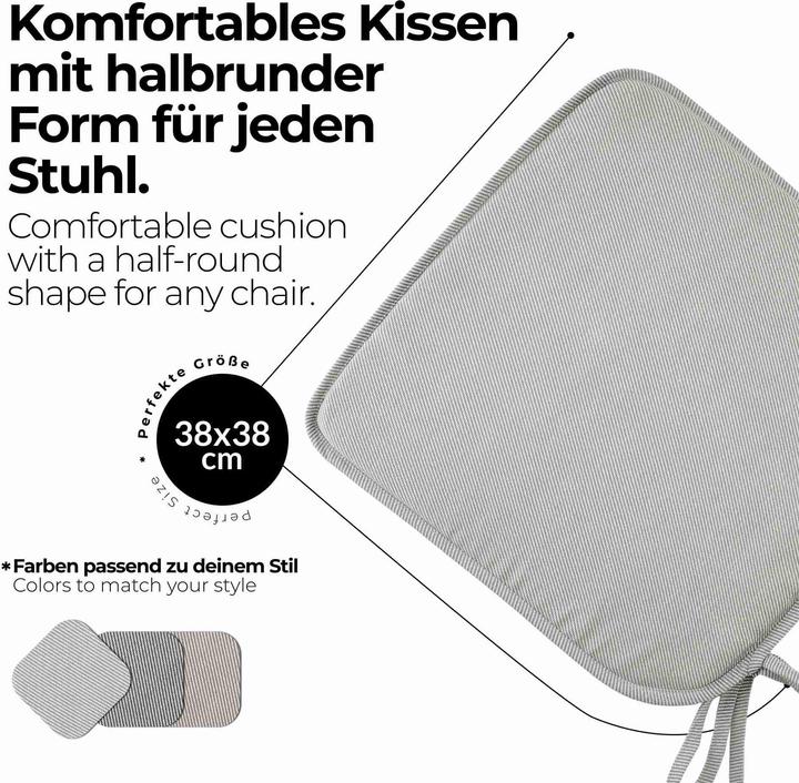 Actual product image Etérea Alice seat cushion