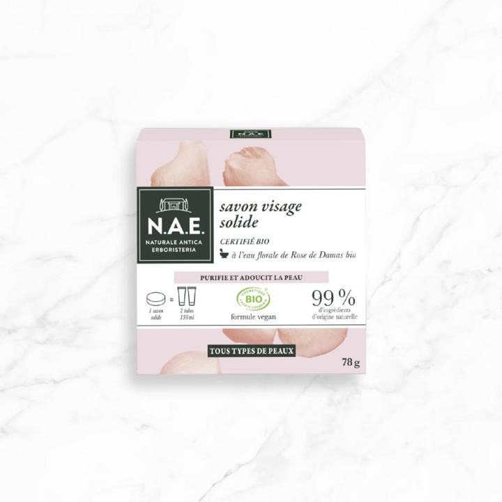Immagine prodotto N.A.E. Naturale Antica Erboristeria Barretta purificante delicata per il viso, con certificazione (Salviette detergenti per il viso)