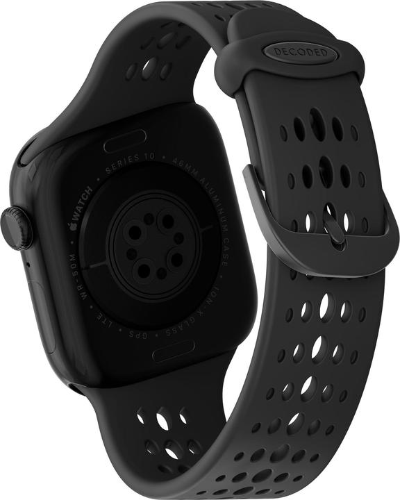 Actual product image Decoded Armband Ares O Apple Watch 38–42 mm Silikon (20 mm, Silicone)