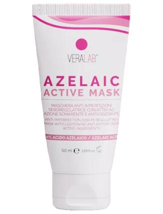 Immagine prodotto Veralab Azelaic Active Mask Anti-Imperfections Sebum-Regulating Mask (50 ml)