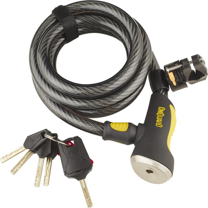 Actual product image Onguard Doberman 8027 spiral cable lock 185 cm Ø15 mm (185 cm)