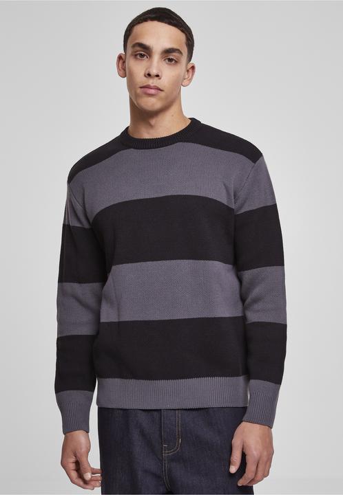 Produktbild Urban Classics Heavy Oversized Striped Sweatshirt (M)
