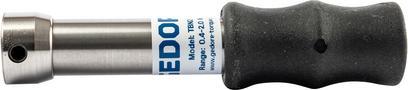 Actual product image Gedore Bent Torque Wrench Captive Pin 011100 (0.40 - 2 Nm)