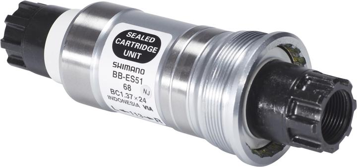 Shimano BB-ES51 Innenlager ohne Kurbelschrauben, BSA 68 mm