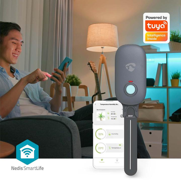 Actual product image Nedis SmartLife Bodenfeuchtemessgerät