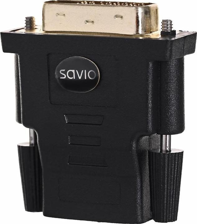Image du produit Savio CL-21 cable changeur de genre DVI HDMI Noir (DVI, 10 cm)