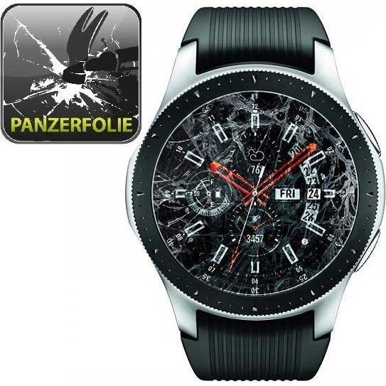 Protectorking 2x Panzerfolie Anti-Shock HD Klar, Smartwatch Schutzfolie