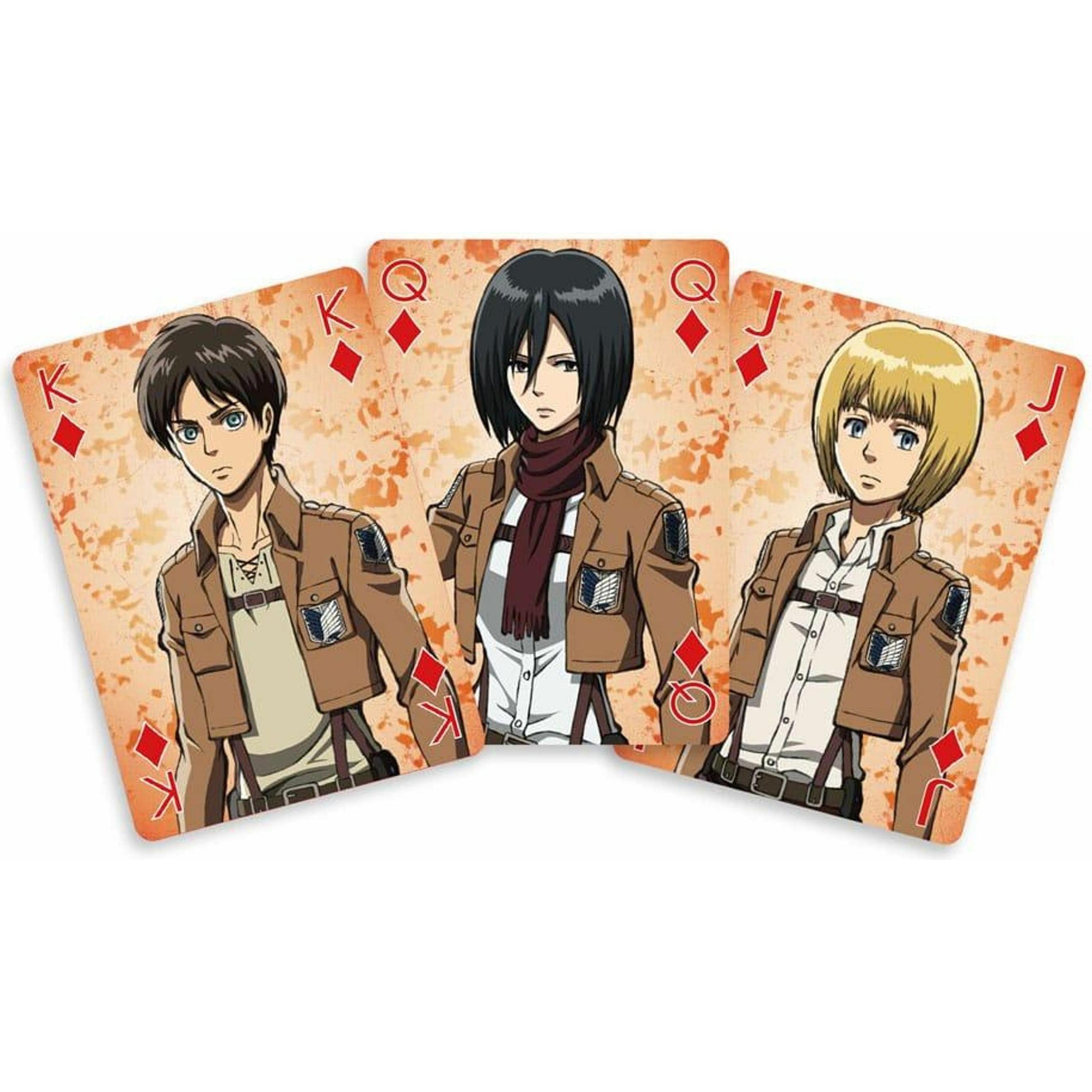 Sakami Attack On Titan gioco di carte da giocare