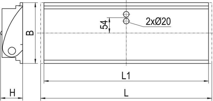 Actual product image Ridi Recessed luminaire (3557 lm)