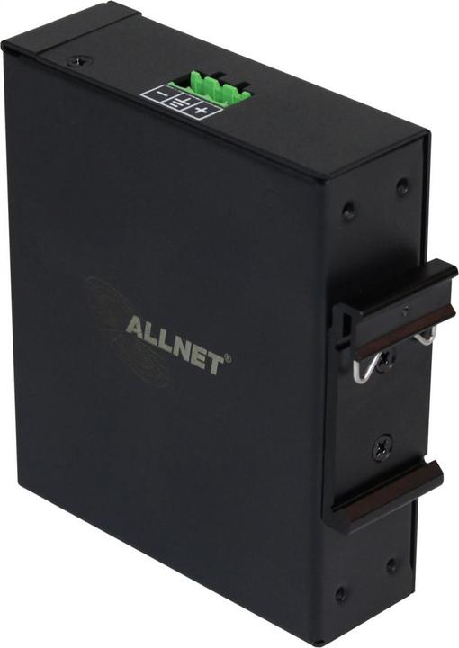 Actual product image Allnet PoE Injector Industrial Gigabit / PoE BT (15.4W/30W/90W) / DIN / metal housing / "ALL-PI2014 (802.3af (PoE), 802.3at (PoE+), 802.3bt (PoE++), 90 W)