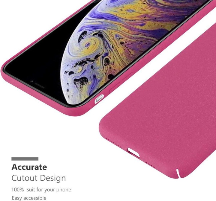 Image du produit Cadorabo Couverture rigide Frosty Cover (Apple iPhone XS Max)