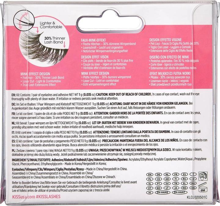 Image du produit KISS Lashes - Couture LuXtension Royal Silk (Cils artificiels)