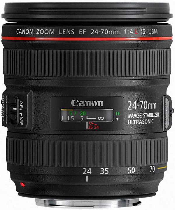 Immagine prodotto Canon EF 24-70mm f/4,0L IS USM (Canon EF, Full-frame)