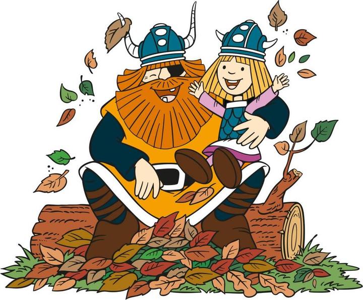 Immagine prodotto Wickie e Halvar (70 x 58 cm)